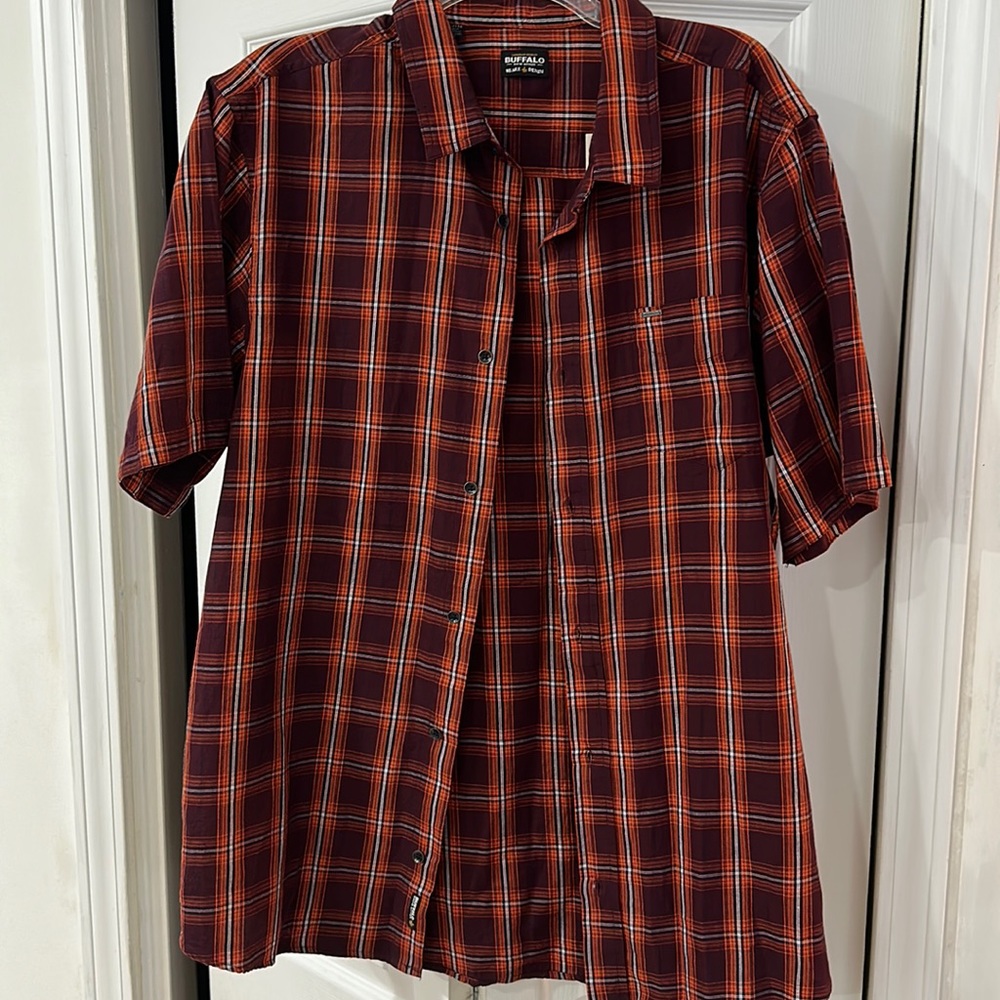 Buffalo Mens Button Down Shirt